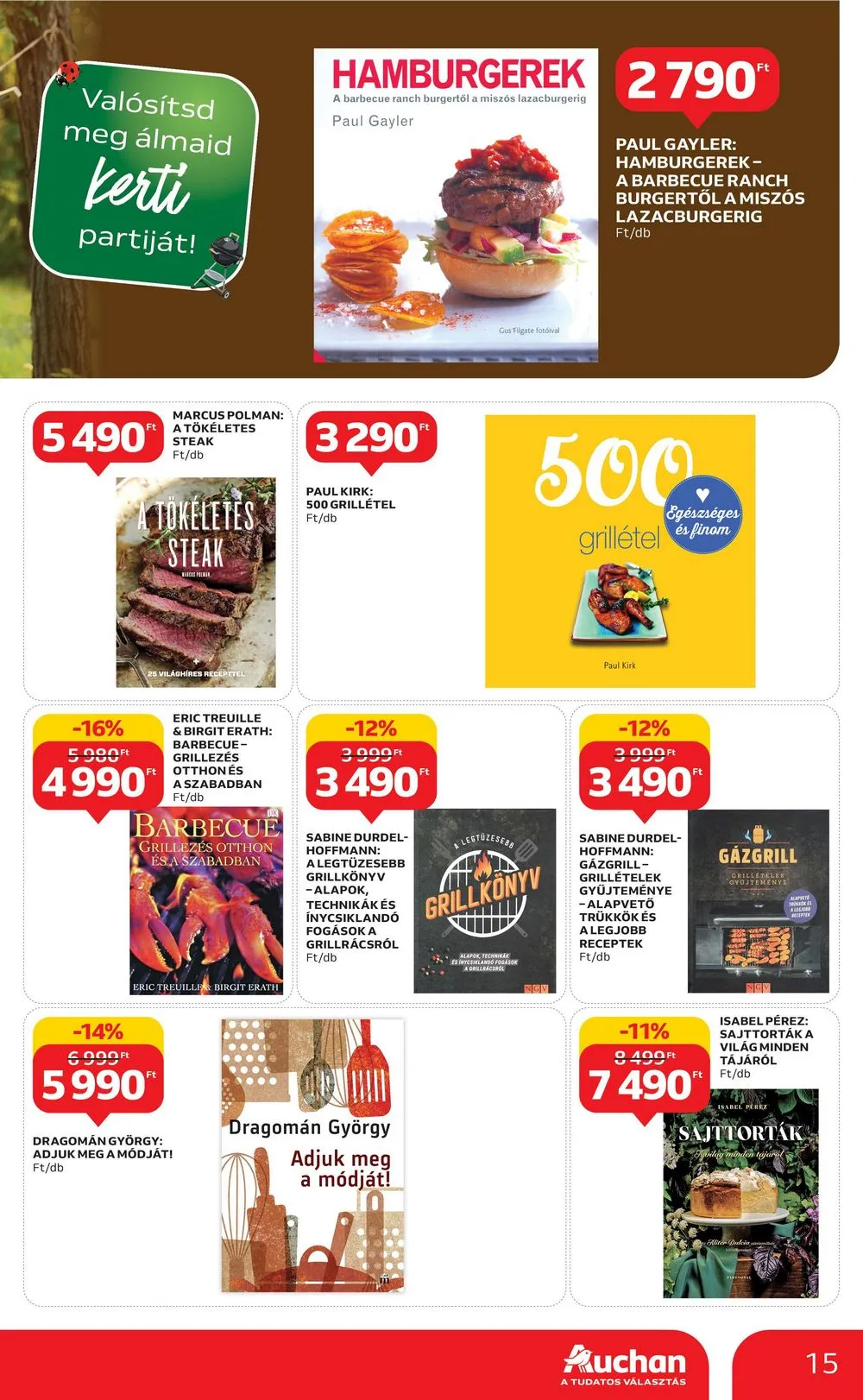 Auchan akciós újság 06.22–06.28 – 15. oldal