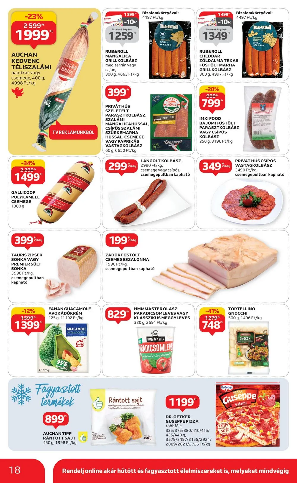 Auchan akciós újság 06.22–06.28 – 18. oldal