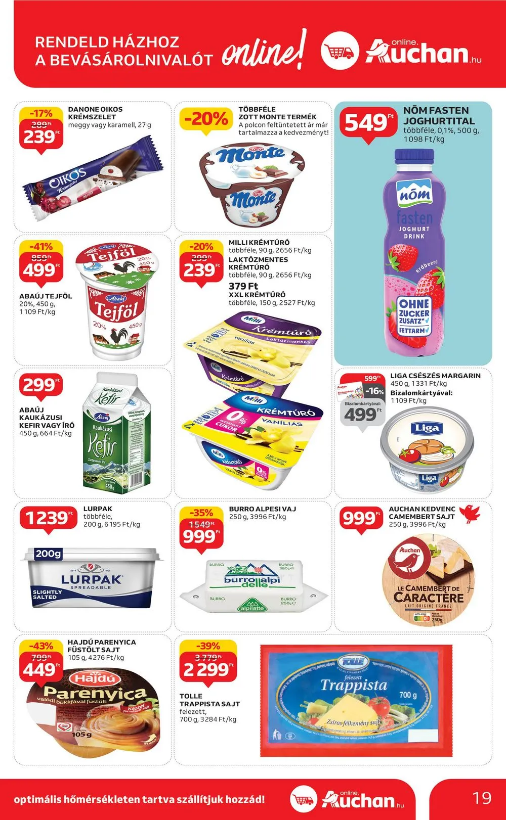 Auchan akciós újság 06.22–06.28 – 19. oldal
