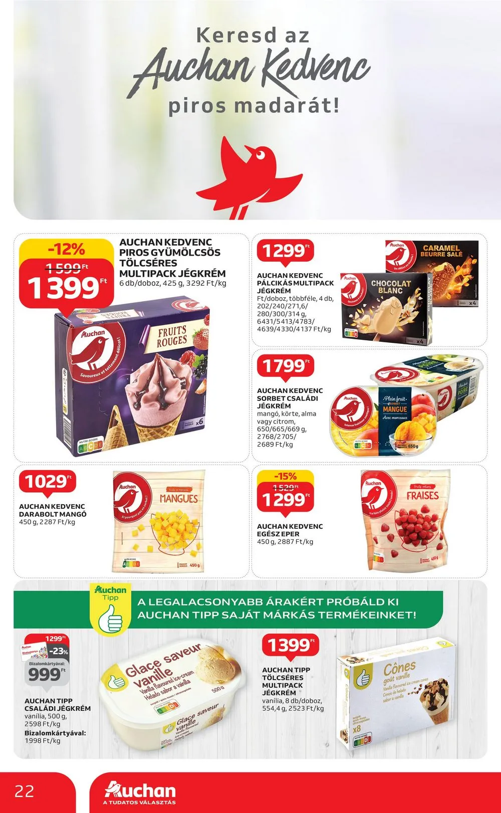 Auchan akciós újság 06.22–06.28 – 22. oldal