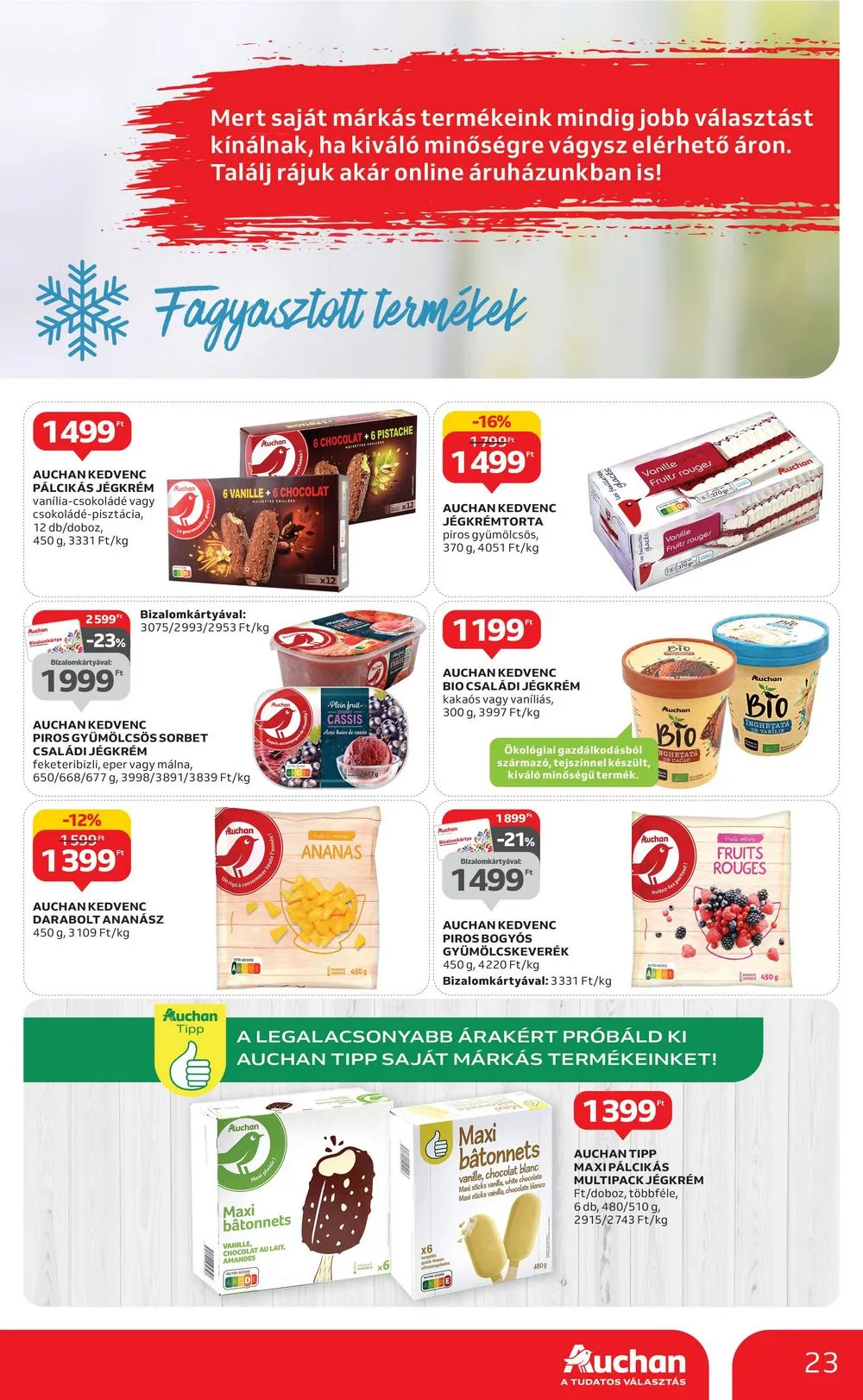 Auchan akciós újság 06.22–06.28 – 23. oldal