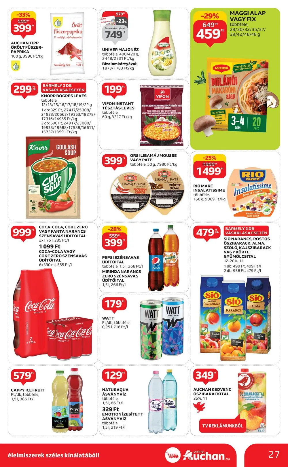 Auchan akciós újság 06.22–06.28 – 27. oldal