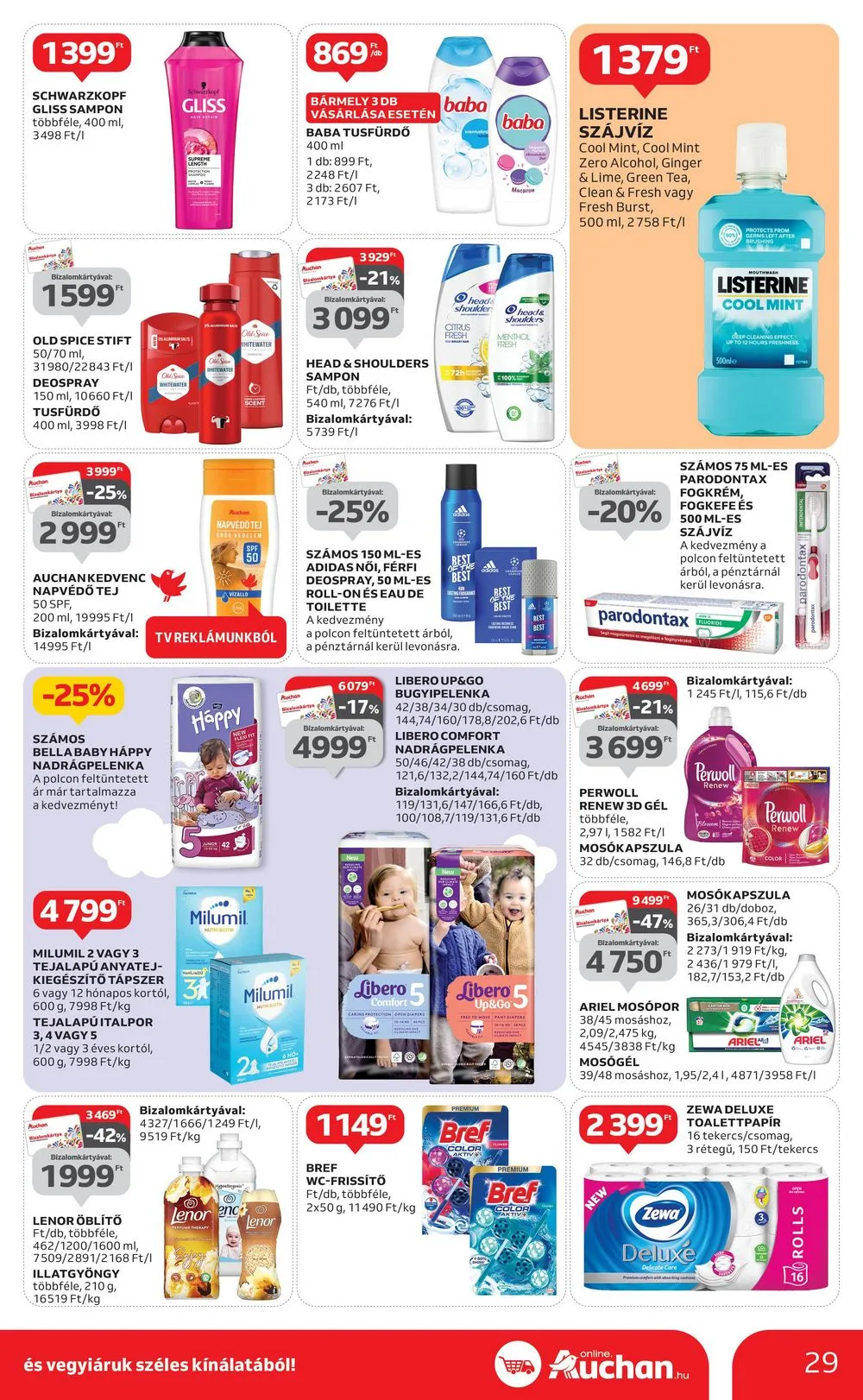 Auchan akciós újság 06.22–06.28 – 29. oldal