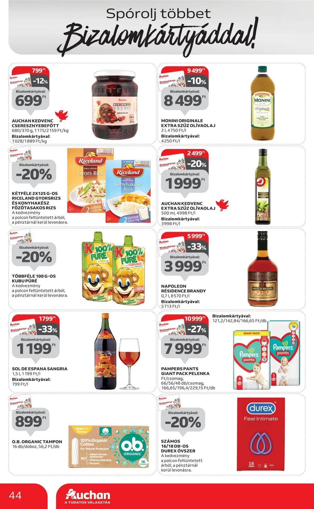 Auchan akciós újság 06.22–06.28 – 44. oldal