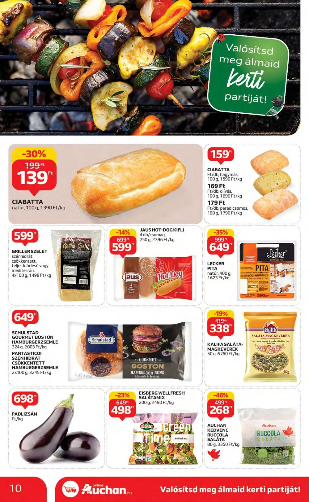 Auchan akciós újság 06.29–07.05 – 10. oldal