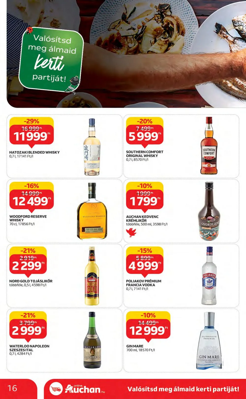 Auchan akciós újság 06.29–07.05 – 16. oldal