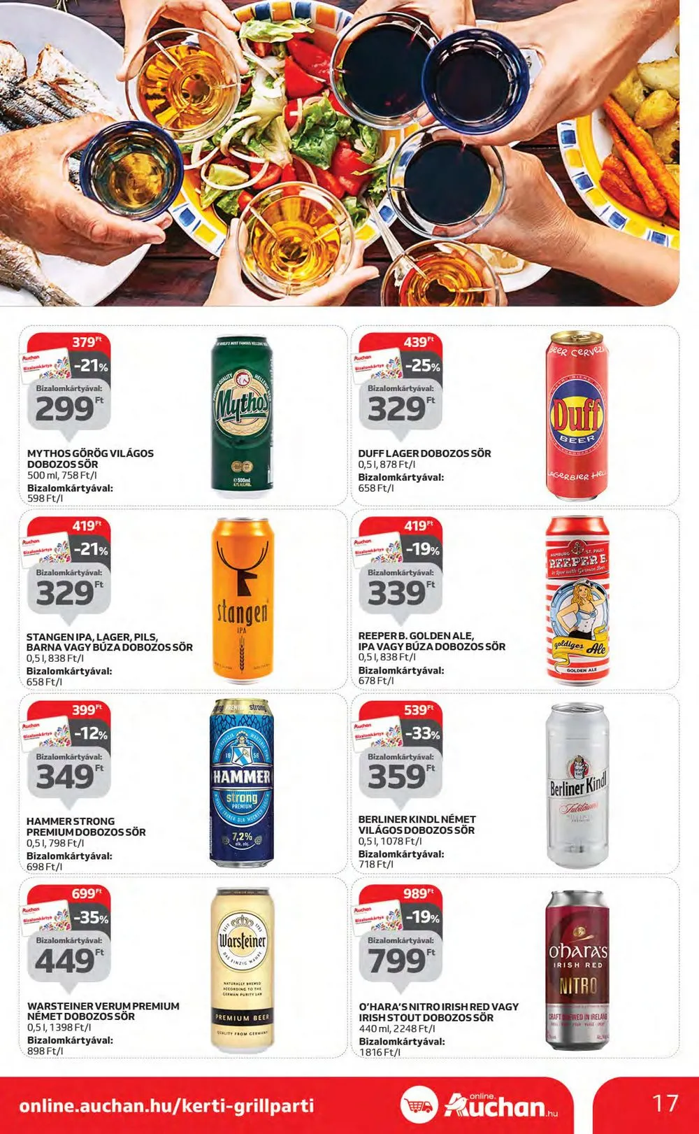Auchan akciós újság 06.29–07.05 – 17. oldal