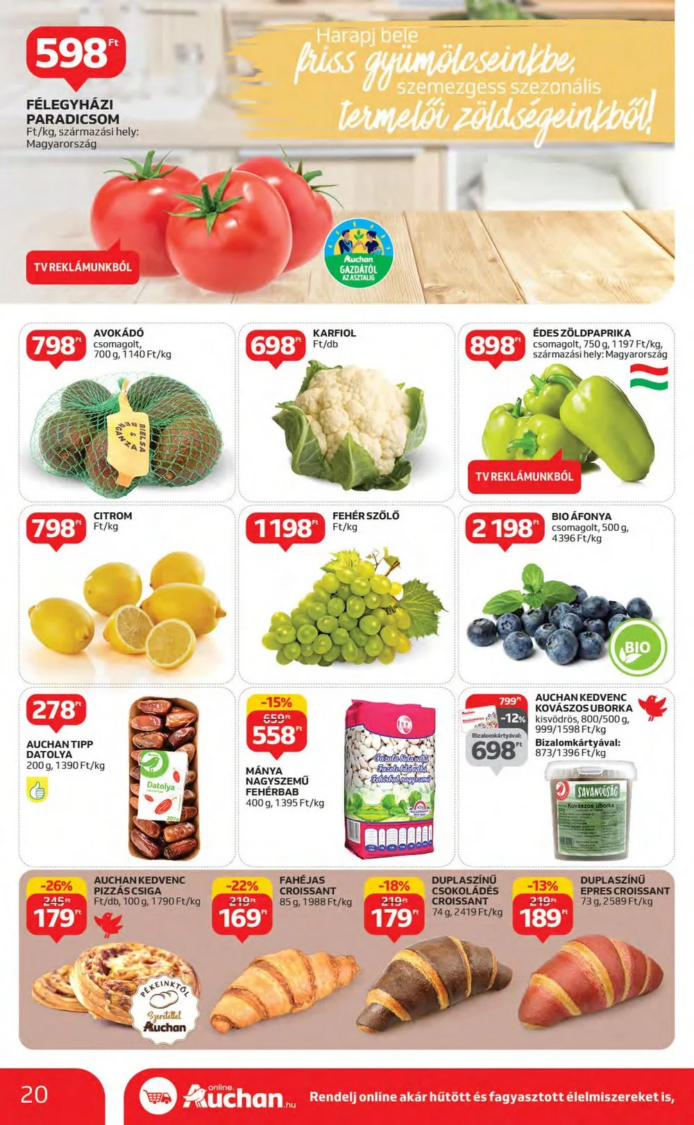 Auchan akciós újság 06.29–07.05 – 20. oldal