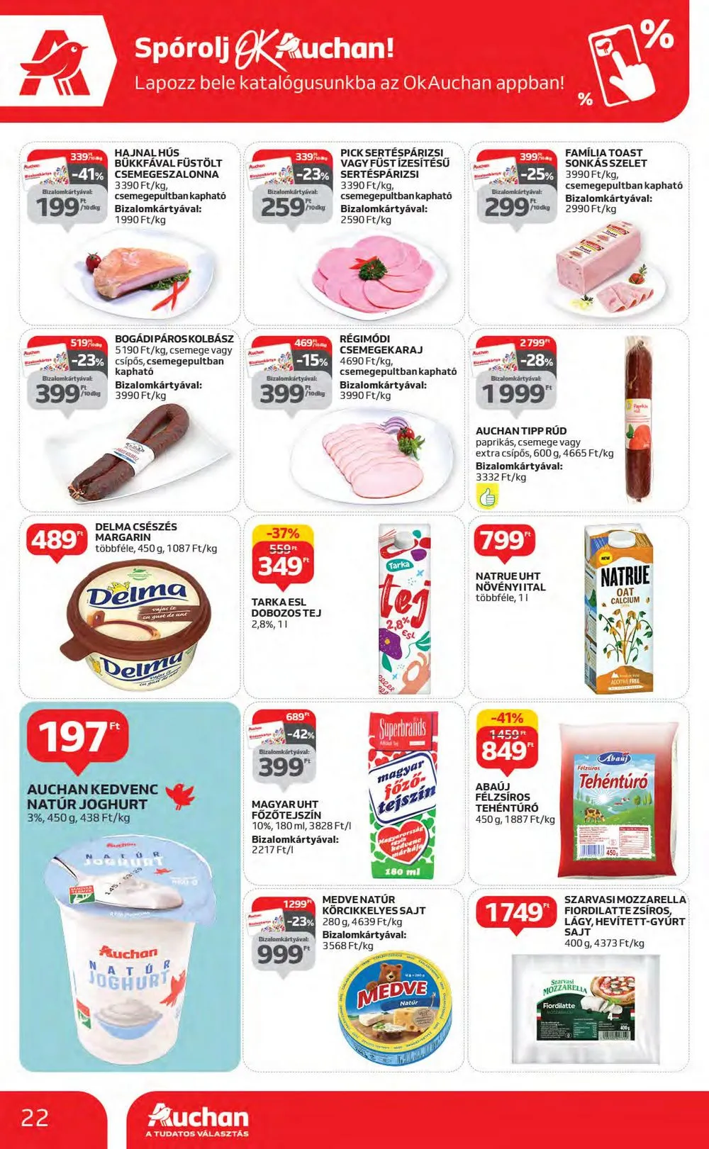 Auchan akciós újság 06.29–07.05 – 22. oldal