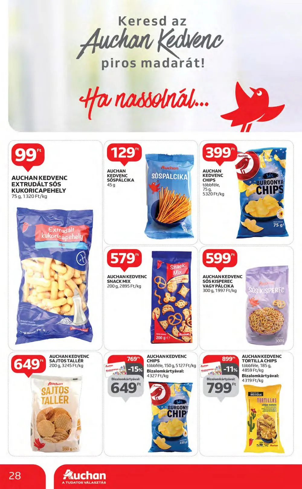 Auchan akciós újság 06.29–07.05 – 28. oldal