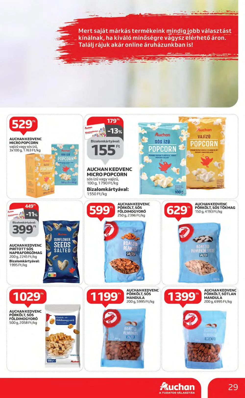 Auchan akciós újság 06.29–07.05 – 29. oldal