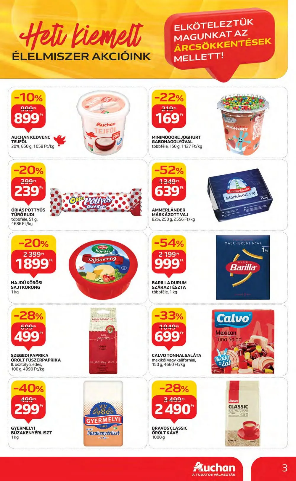 Auchan akciós újság 06.29–07.05 – 3. oldal