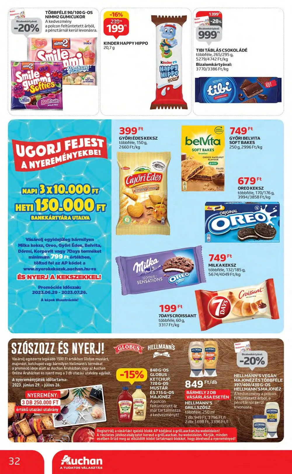 Auchan akciós újság 06.29–07.05 – 32. oldal