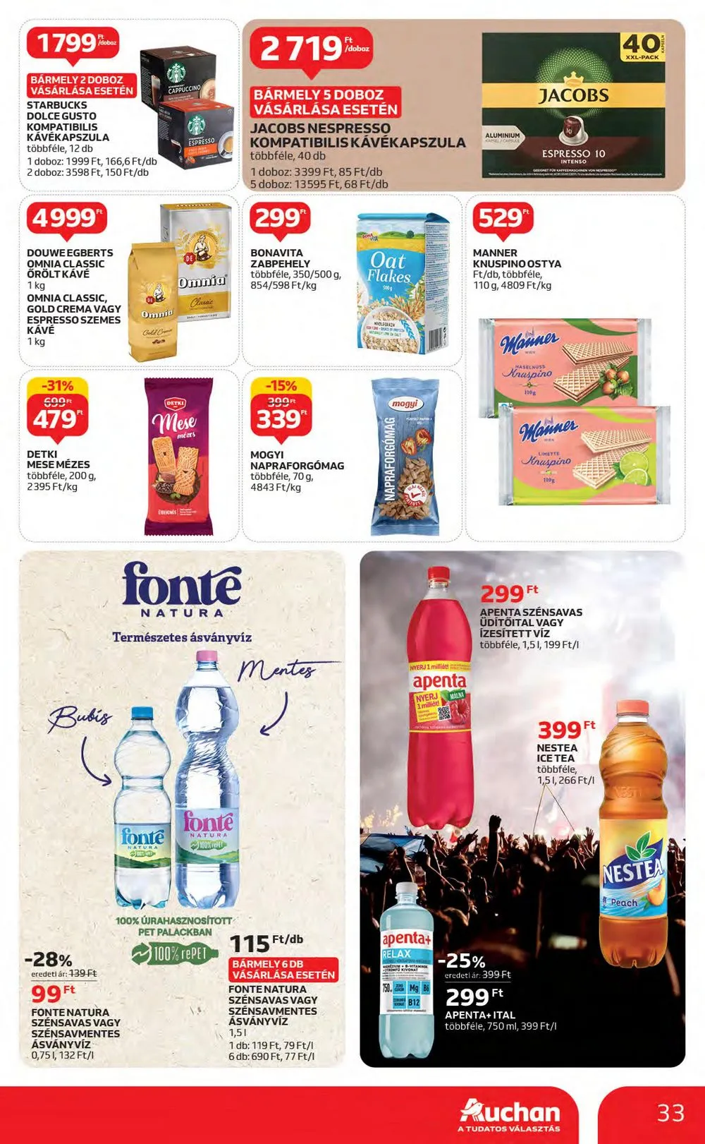 Auchan akciós újság 06.29–07.05 – 33. oldal