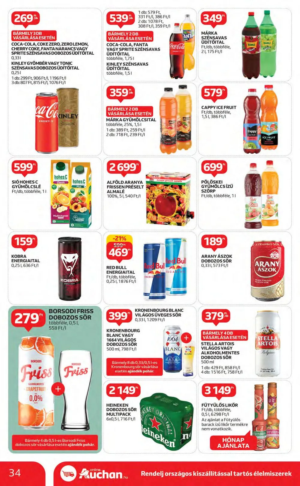 Auchan akciós újság 06.29–07.05 – 34. oldal