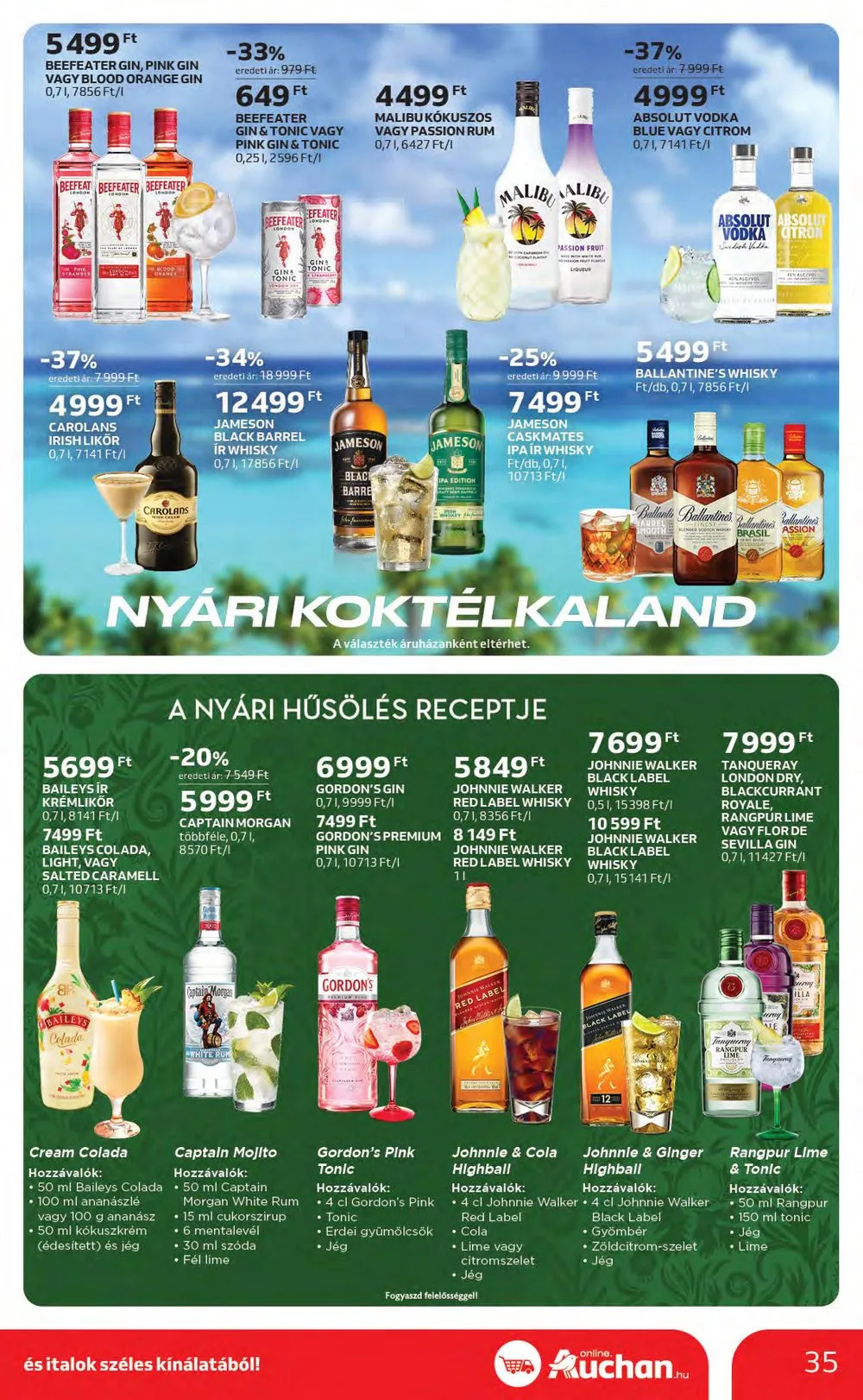 Auchan akciós újság 06.29–07.05 – 35. oldal