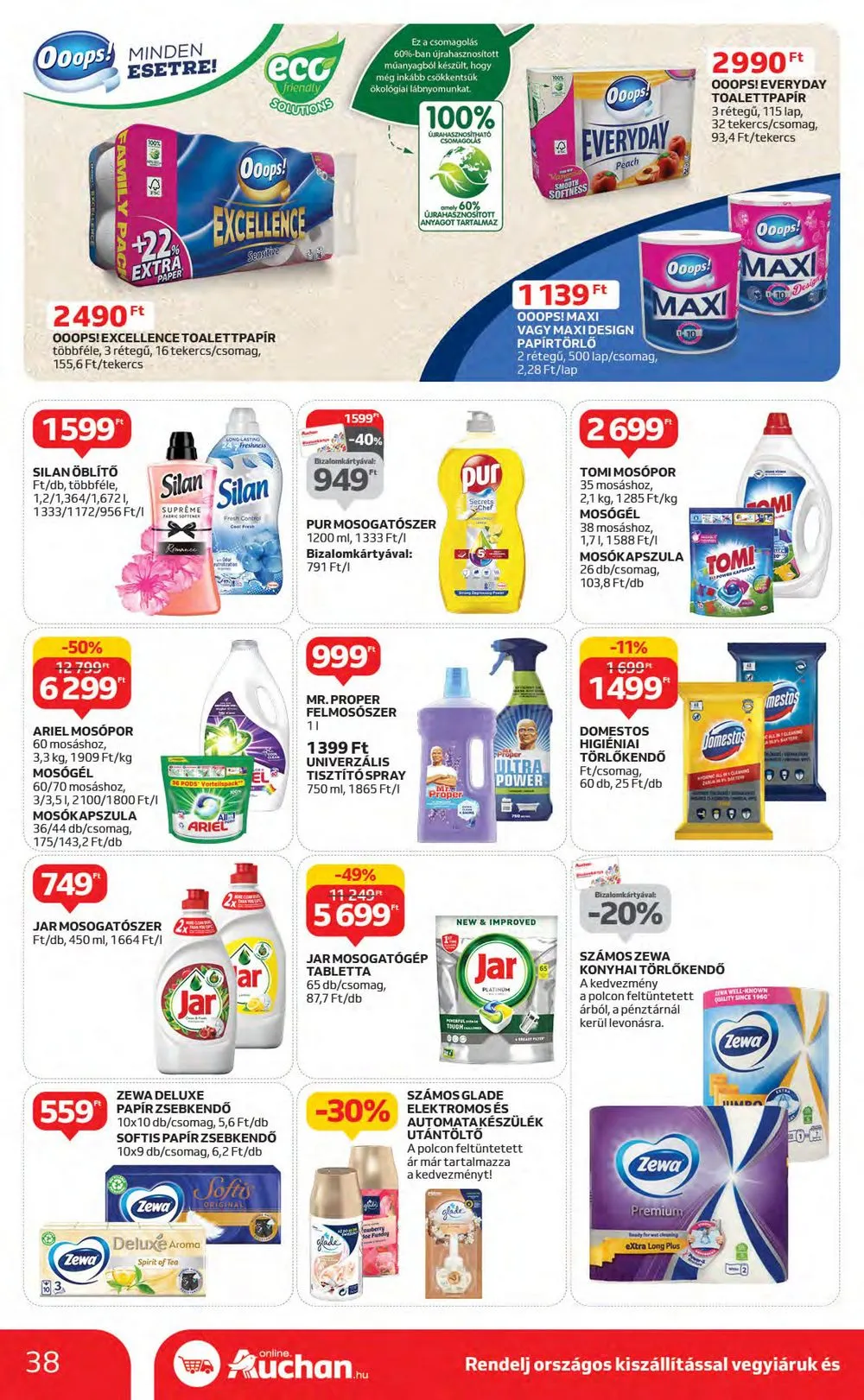 Auchan akciós újság 06.29–07.05 – 38. oldal