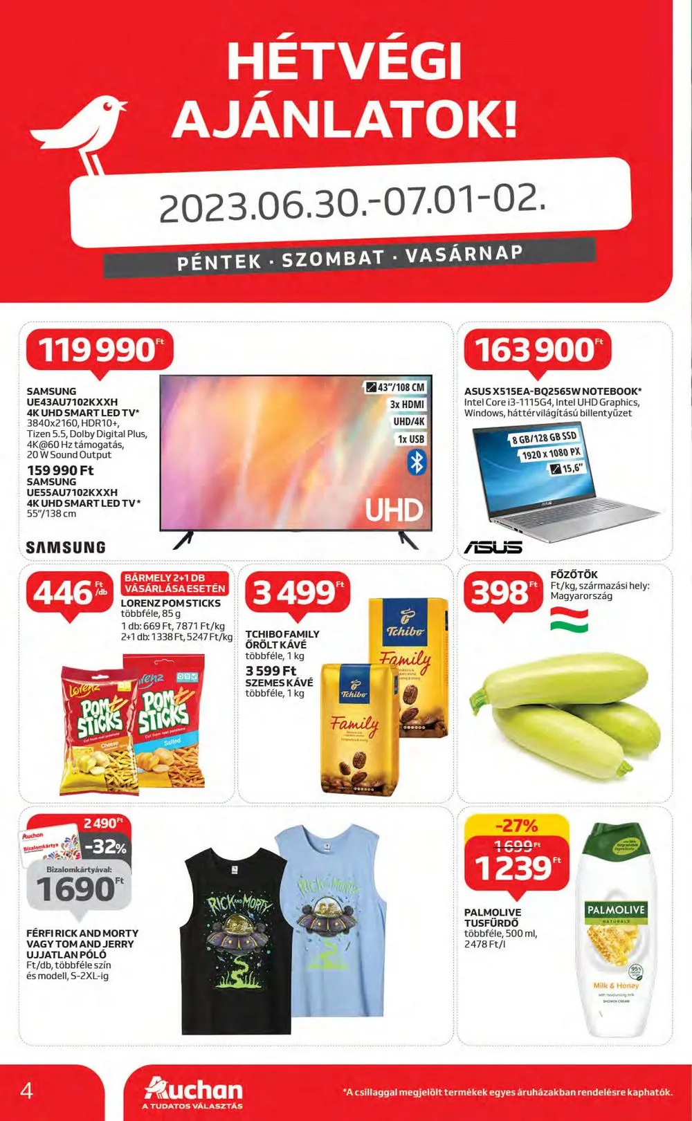 Auchan akciós újság 06.29–07.05 – 4. oldal