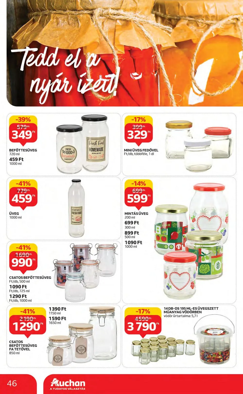 Auchan akciós újság 06.29–07.05 – 46. oldal