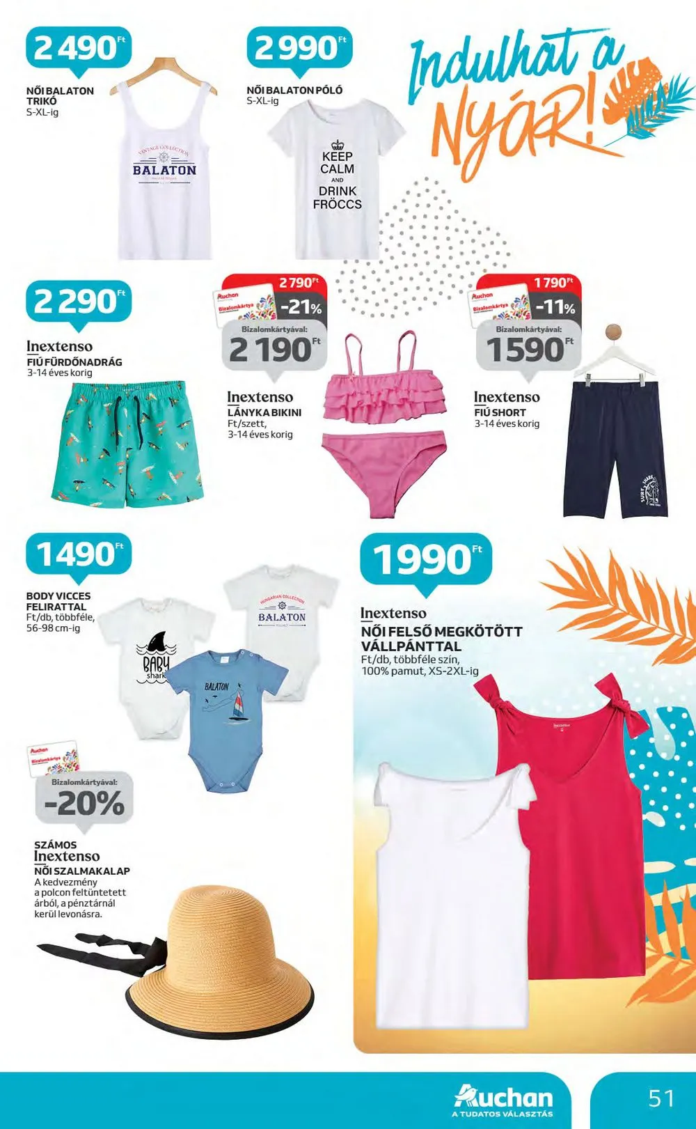 Auchan akciós újság 06.29–07.05 – 51. oldal