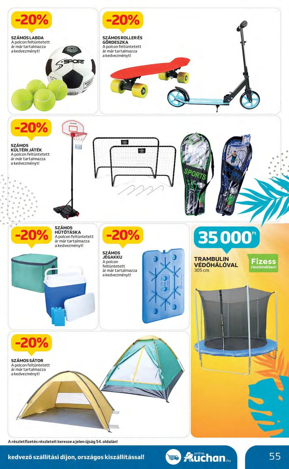 Auchan akciós újság 06.29–07.05 – 55. oldal
