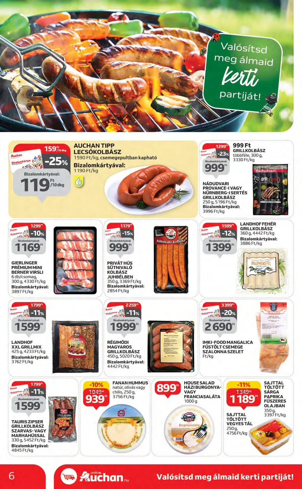 Auchan akciós újság 06.29–07.05 – 6. oldal