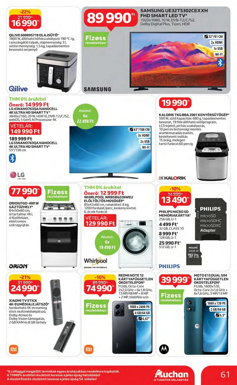 Auchan akciós újság 06.29–07.05 – 61. oldal