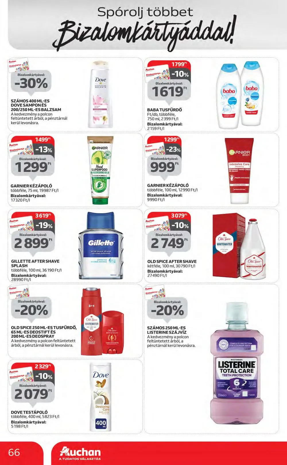 Auchan akciós újság 06.29–07.05 – 66. oldal