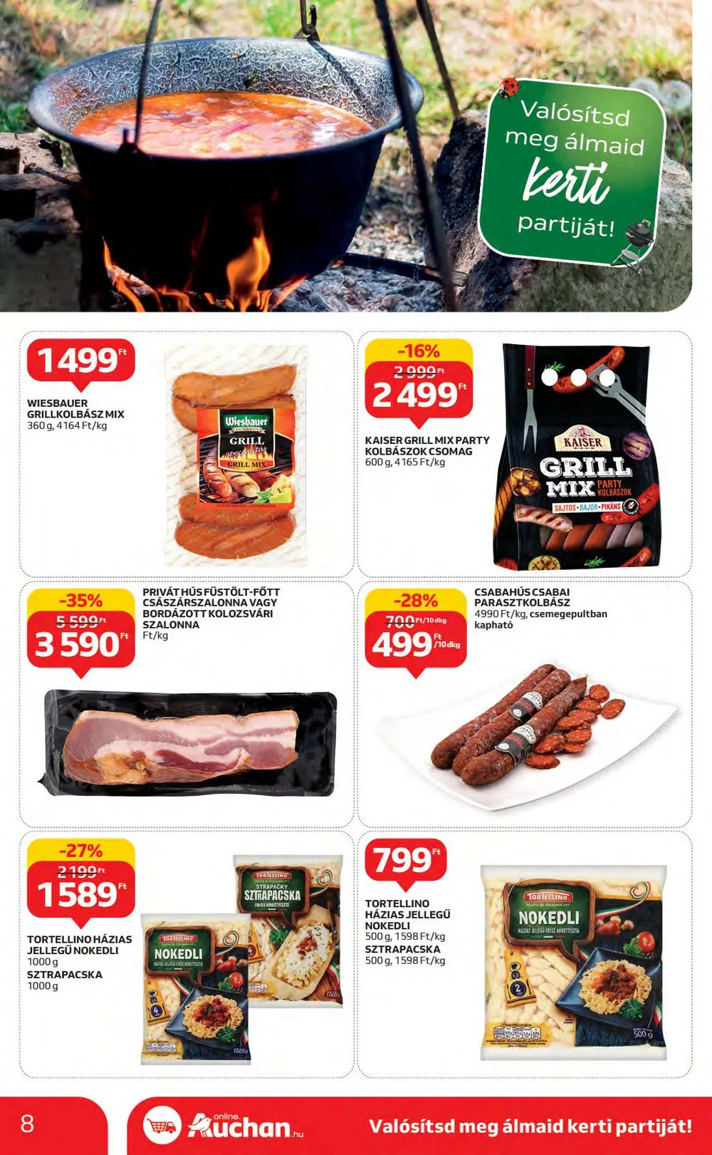 Auchan akciós újság 06.29–07.05 – 8. oldal