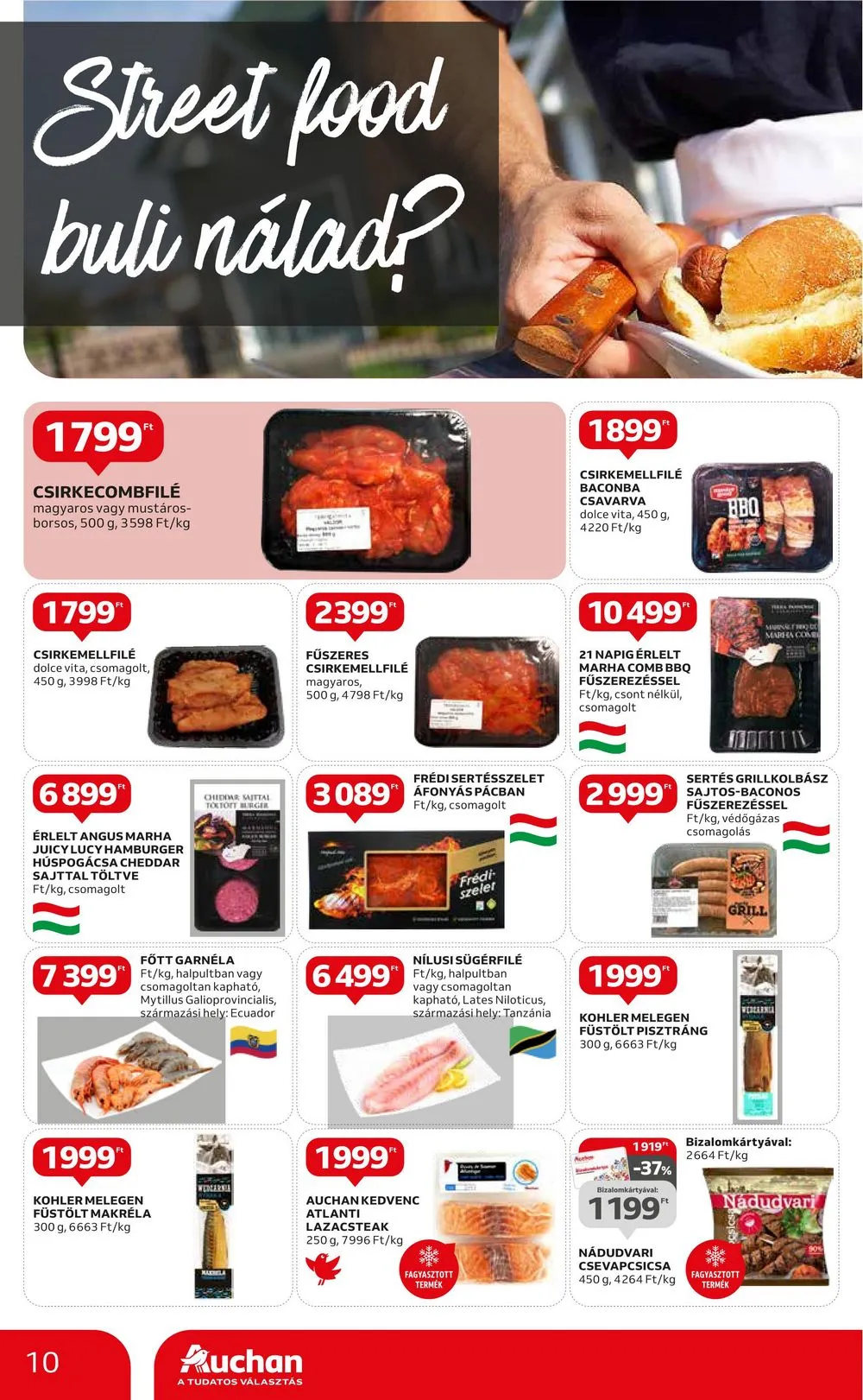 Auchan akciós újság 07.13–07.19 – 10. oldal