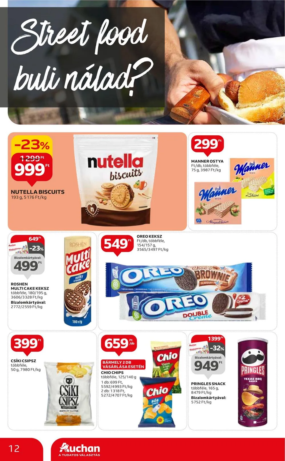 Auchan akciós újság 07.13–07.19 – 12. oldal