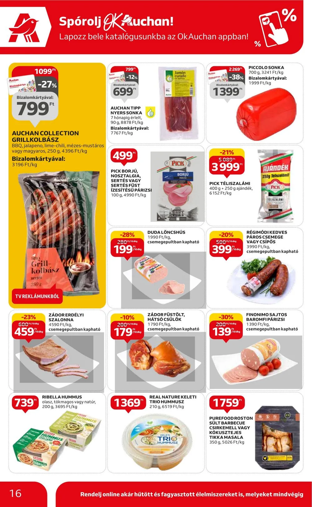 Auchan akciós újság 07.13–07.19 – 16. oldal