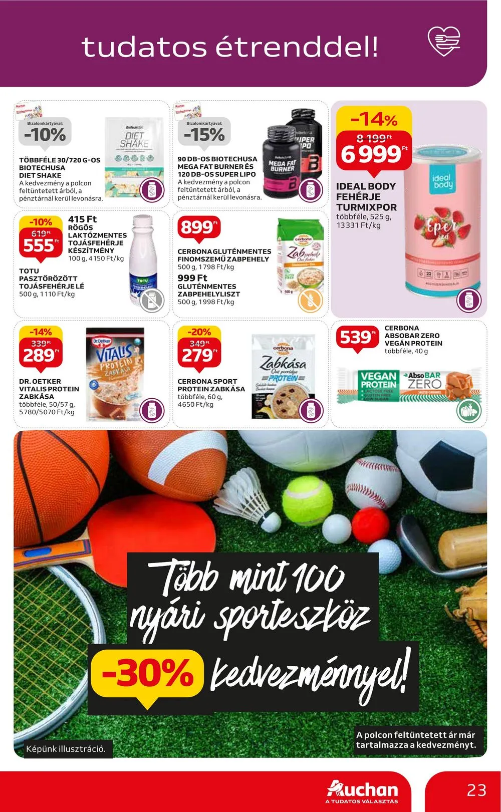 Auchan akciós újság 07.13–07.19 – 23. oldal