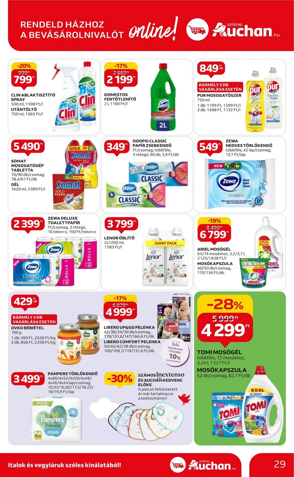 Auchan akciós újság 07.13–07.19 – 29. oldal