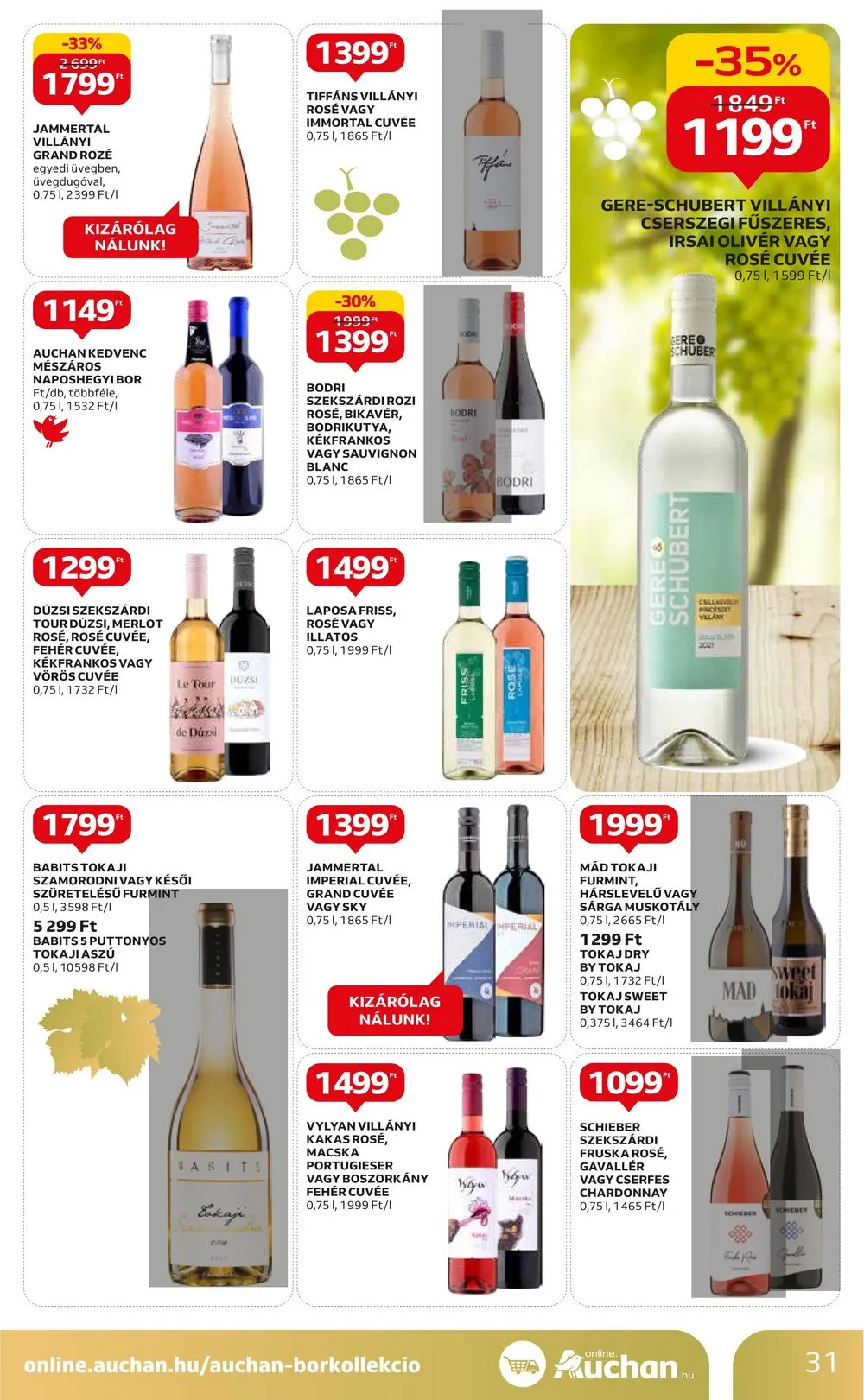Auchan akciós újság 07.13–07.19 – 31. oldal