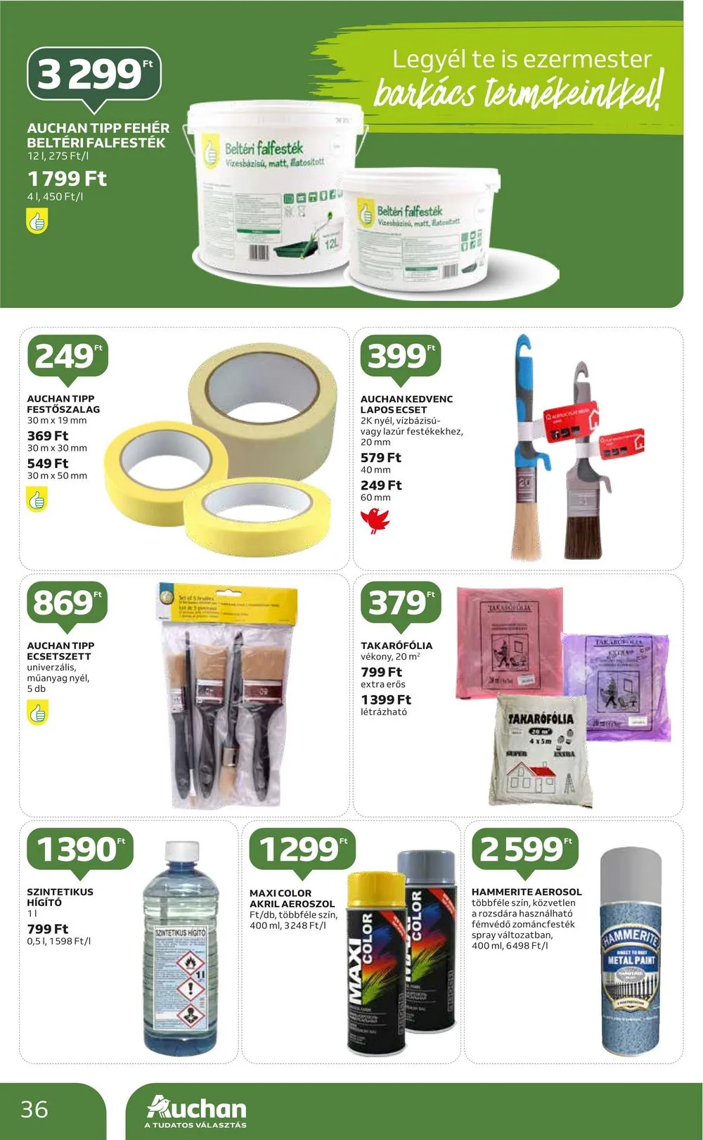 Auchan akciós újság 07.13–07.19 – 36. oldal