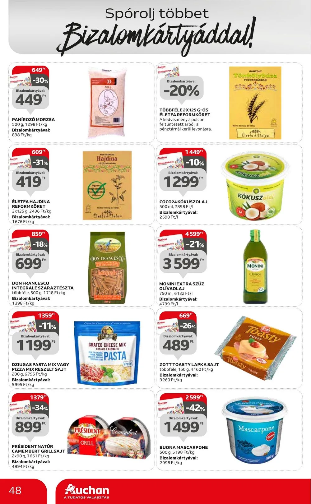 Auchan akciós újság 07.13–07.19 – 48. oldal