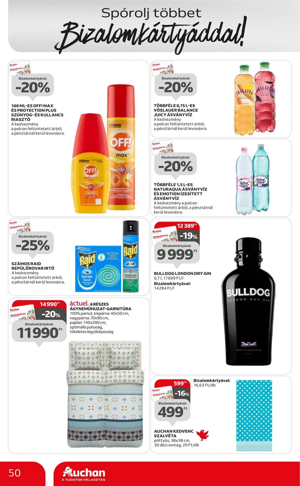 Auchan akciós újság 07.13–07.19 – 50. oldal