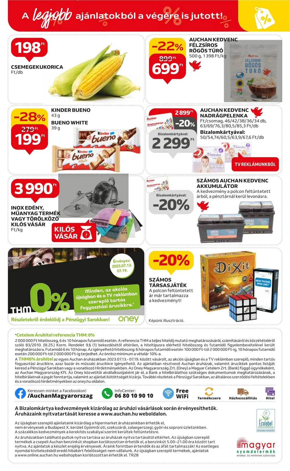 Auchan akciós újság 07.13–07.19 – 52. oldal