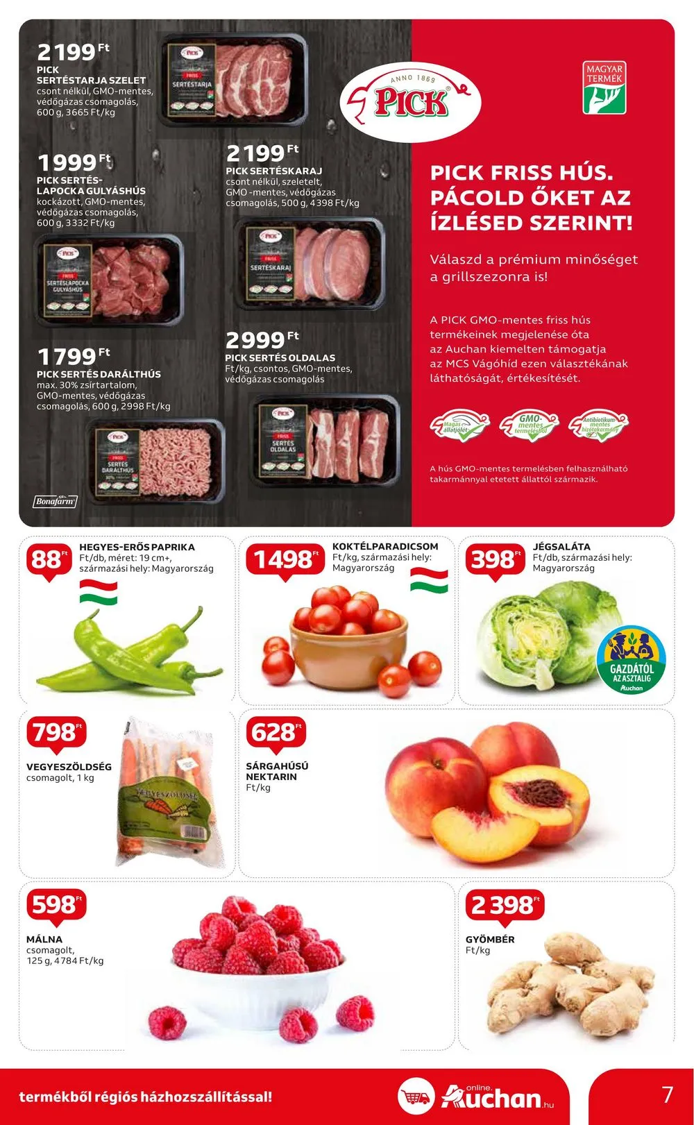 Auchan akciós újság 07.13–07.19 – 7. oldal