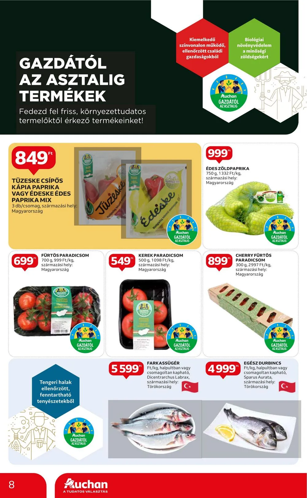Auchan akciós újság 07.13–07.19 – 8. oldal
