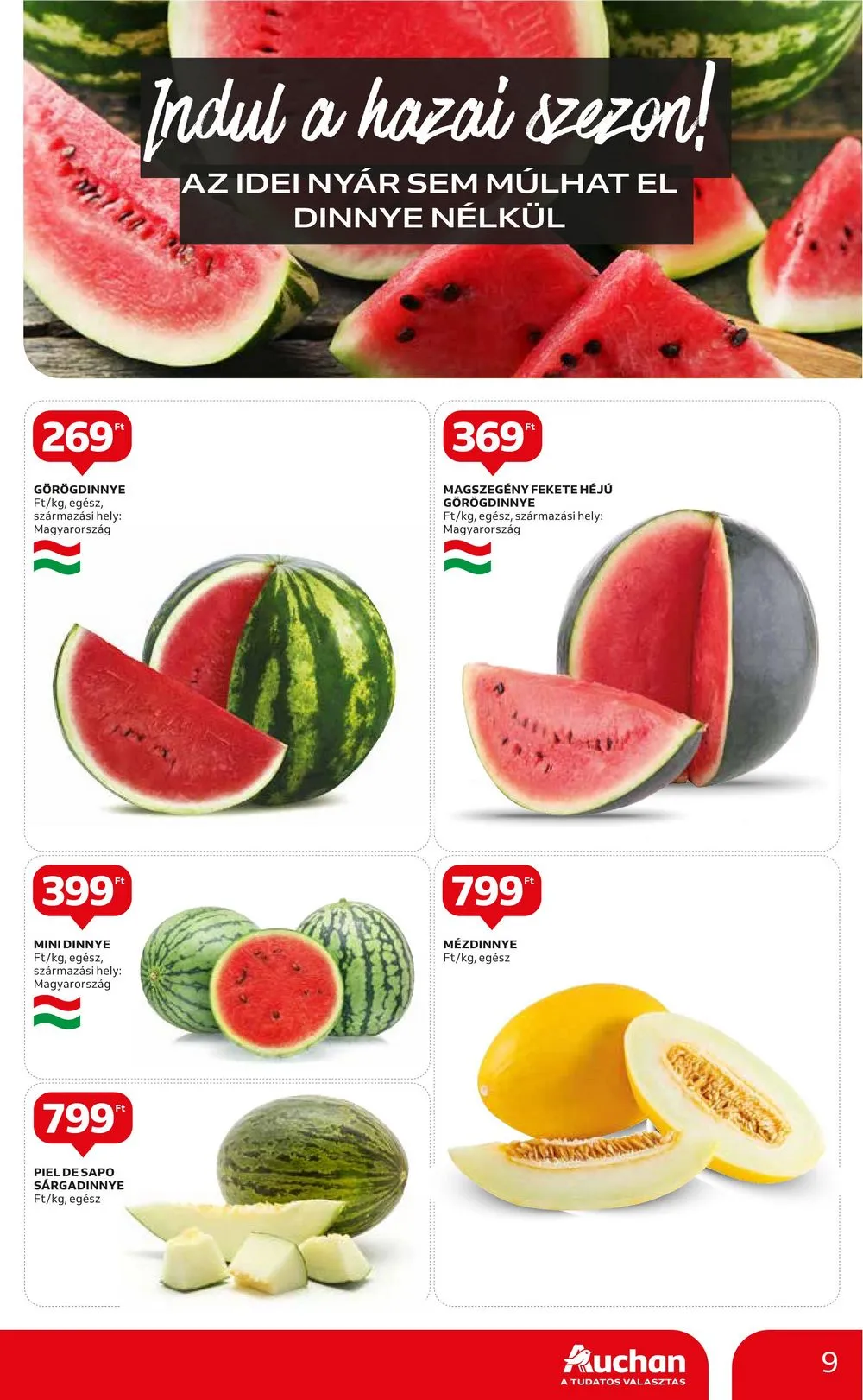 Auchan akciós újság 07.13–07.19 – 9. oldal