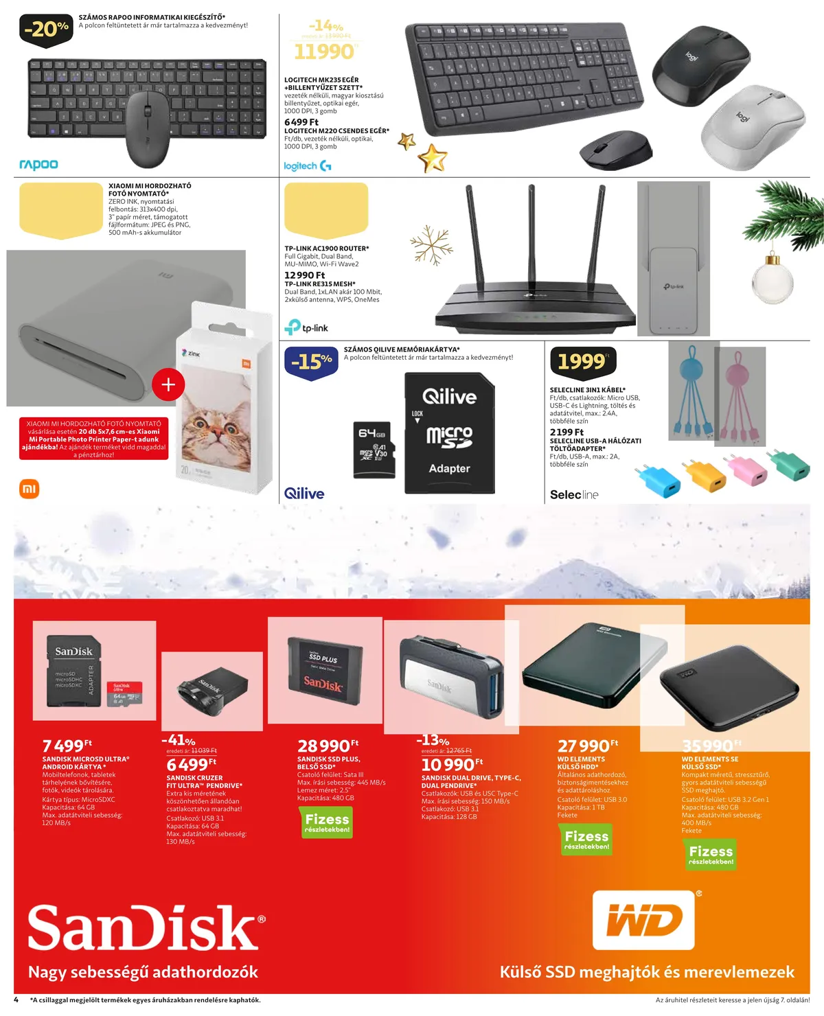 Auchan akciós újság Ajandekkatalogus 11.03–11.16 – 4. oldal