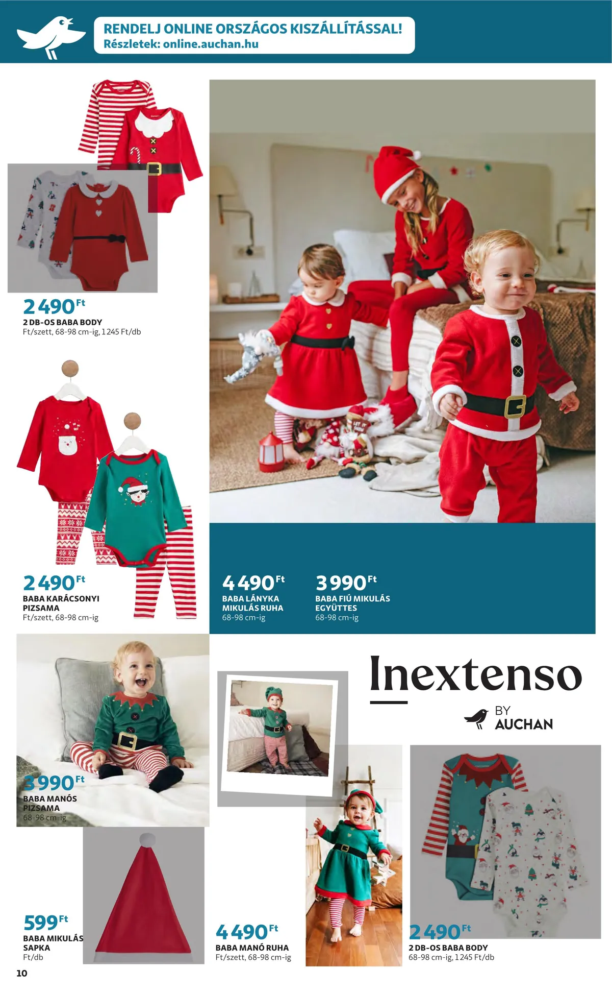 Auchan akciós újság Ajandekkatalogus 11.24–12.24 – 10. oldal
