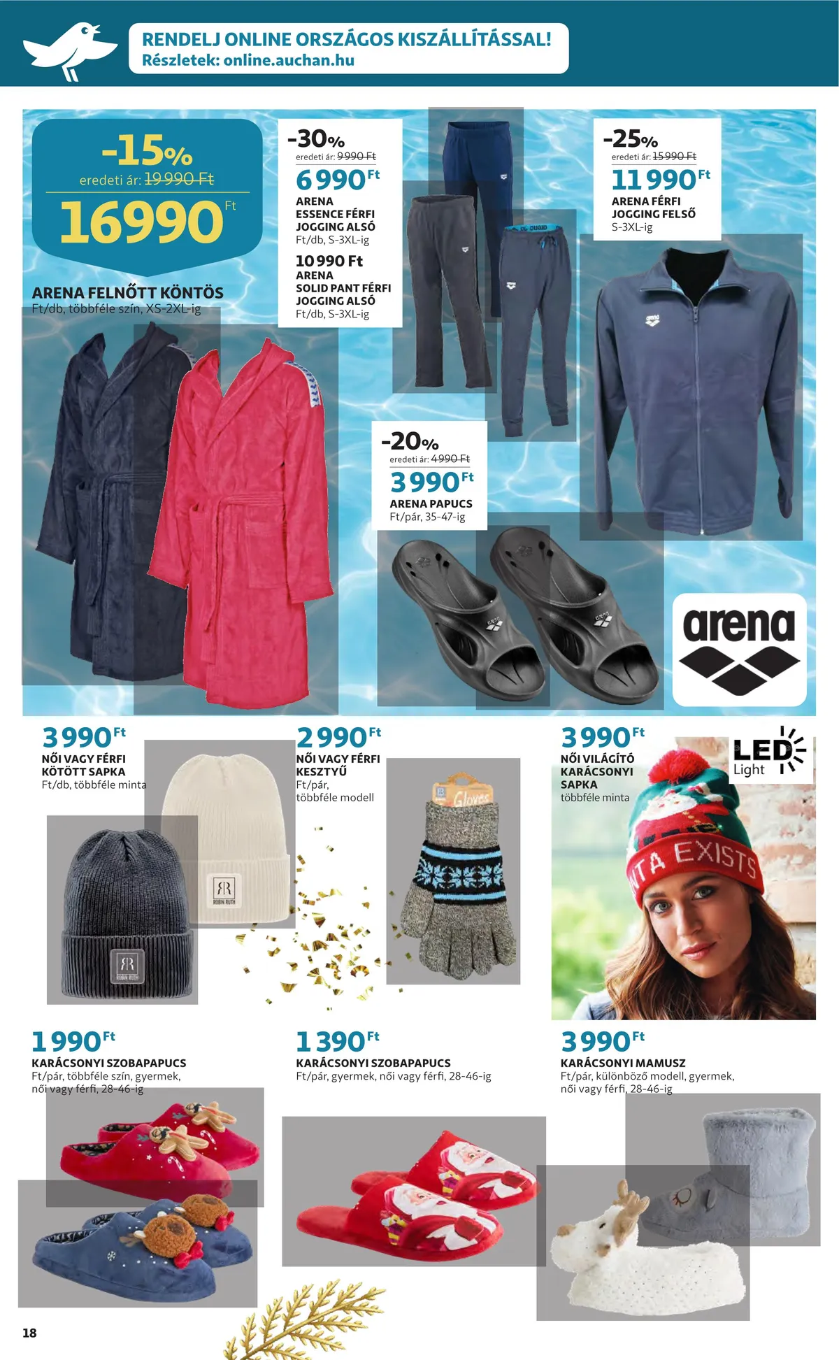 Auchan akciós újság Ajandekkatalogus 11.24–12.24 – 18. oldal