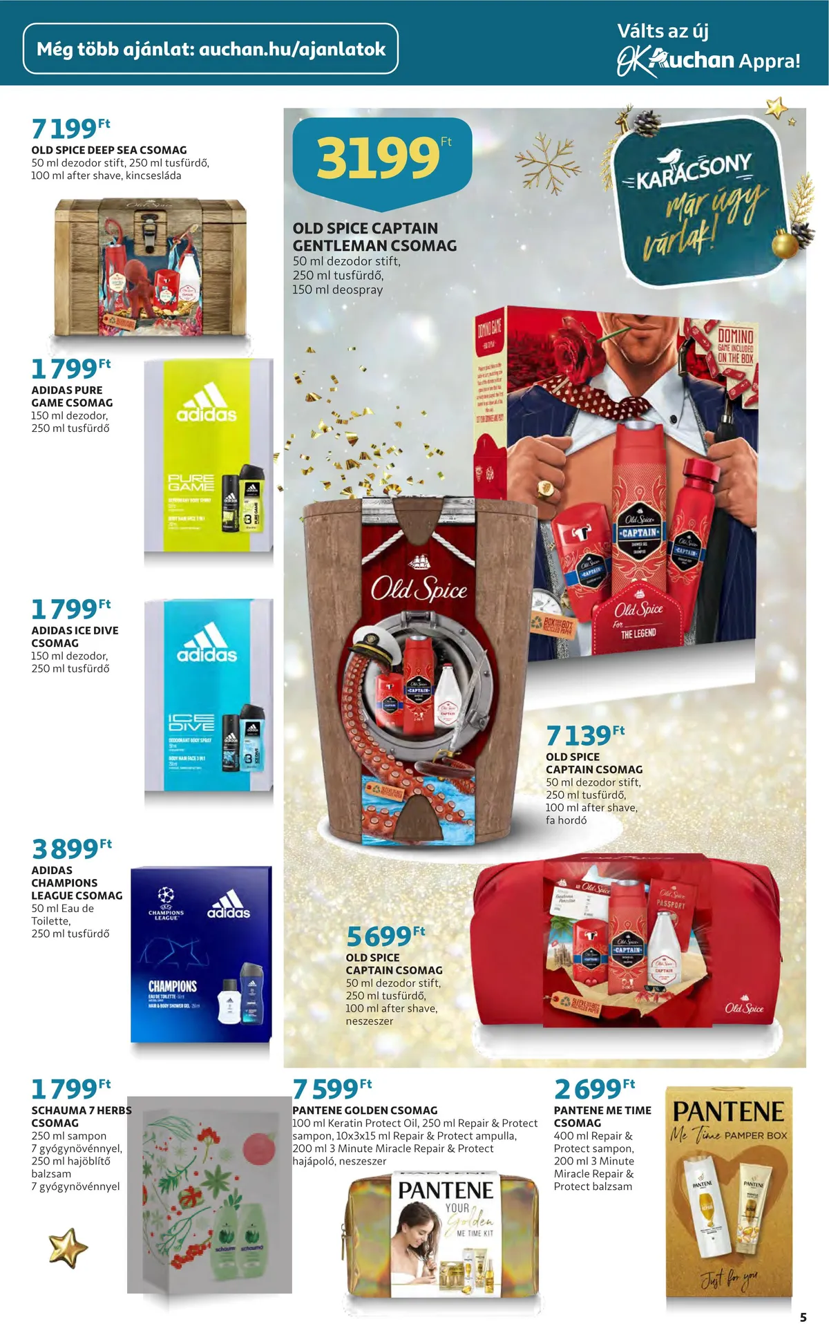 Auchan akciós újság Ajandekkatalogus 11.24–12.24 – 5. oldal