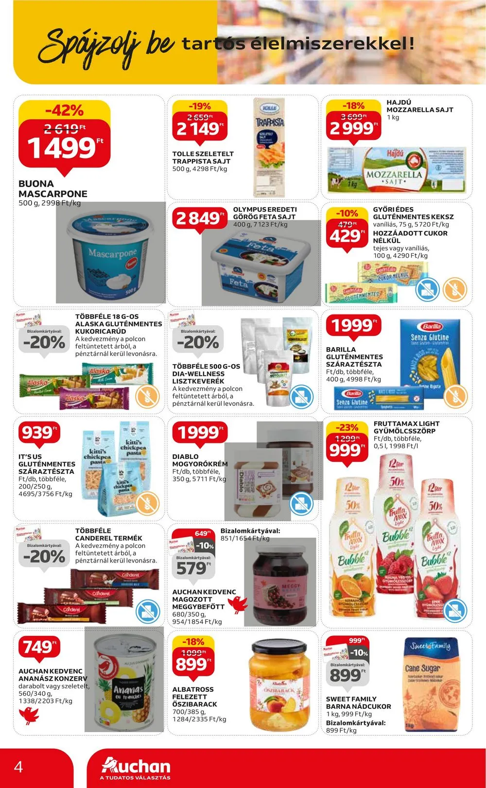 Auchan akciós újság Aprosagok 09.07–09.13 – 4. oldal