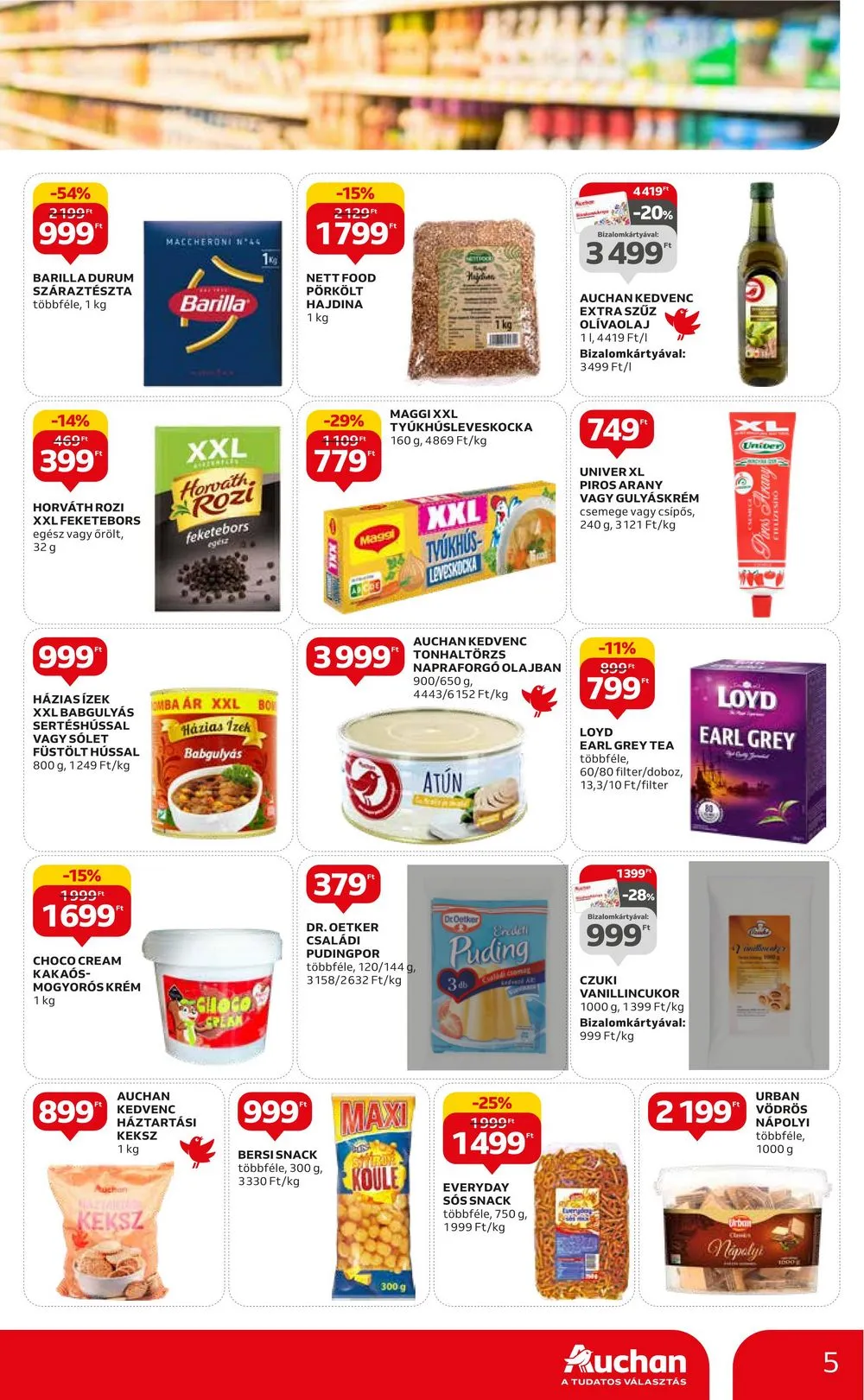 Auchan akciós újság Aprosagok 09.07–09.13 – 5. oldal