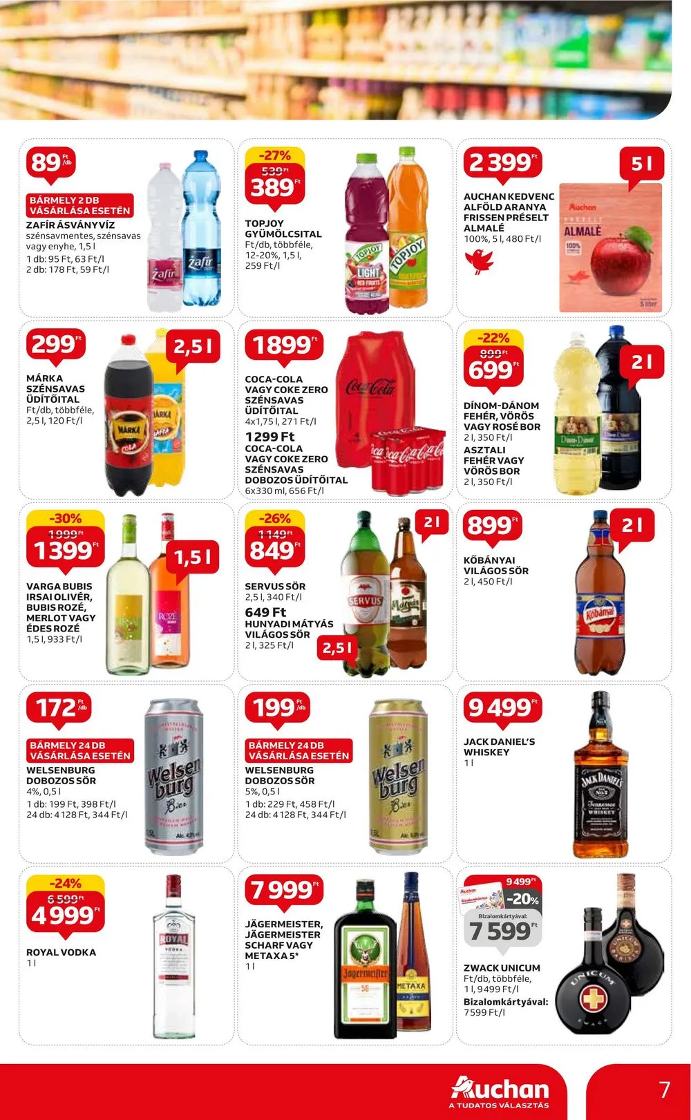Auchan akciós újság Aprosagok 09.07–09.13 – 7. oldal