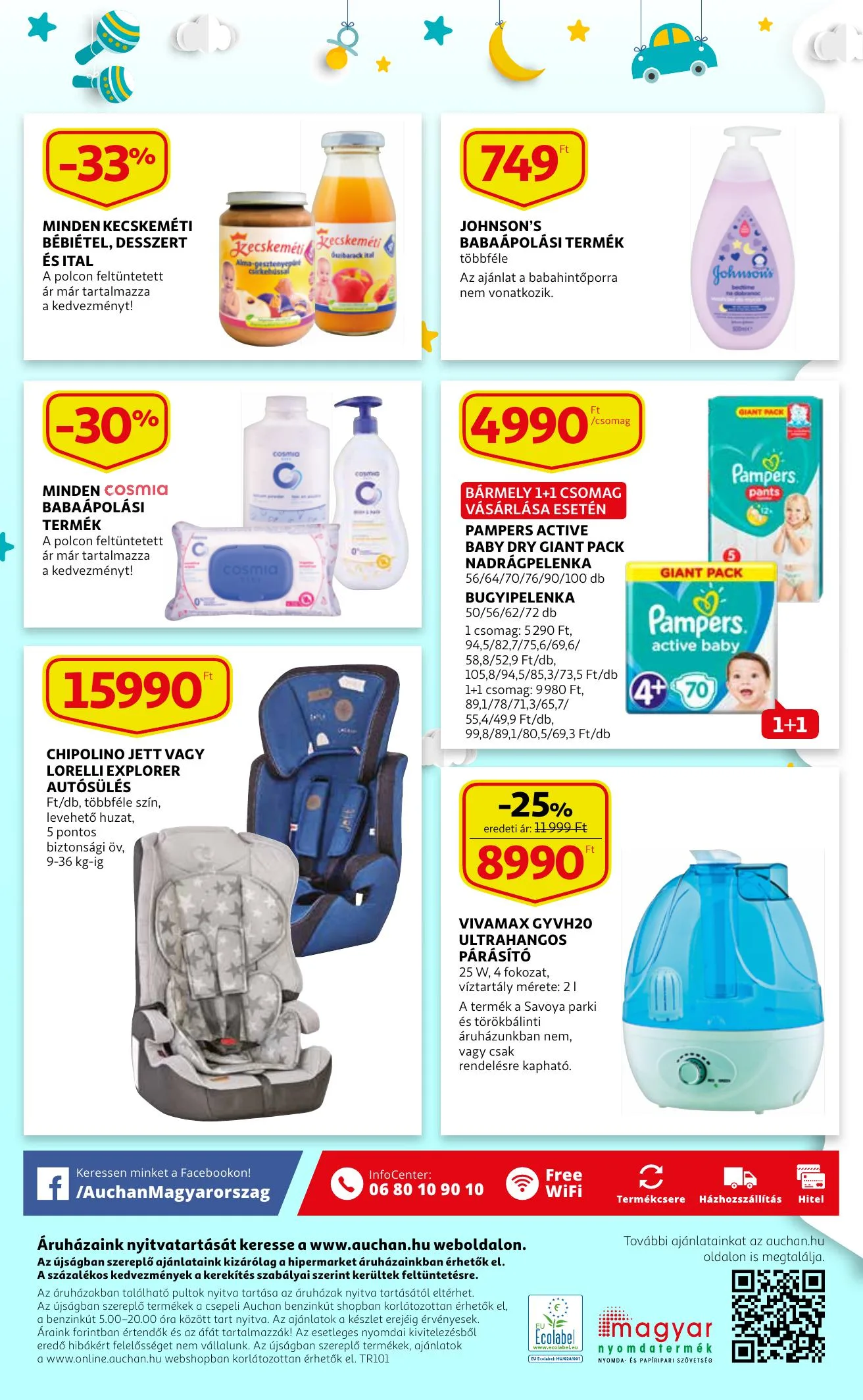 Auchan akciós újság Baba katalógus 01.07–01.20 – 12. oldal